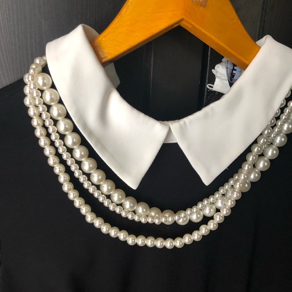 Karl Lagerfeld black white dress - Picture 2 of 7